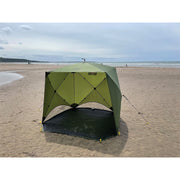 Quest Screen House 4 Mini pop up Gazebo Green Quest - UK Camping And Leisure