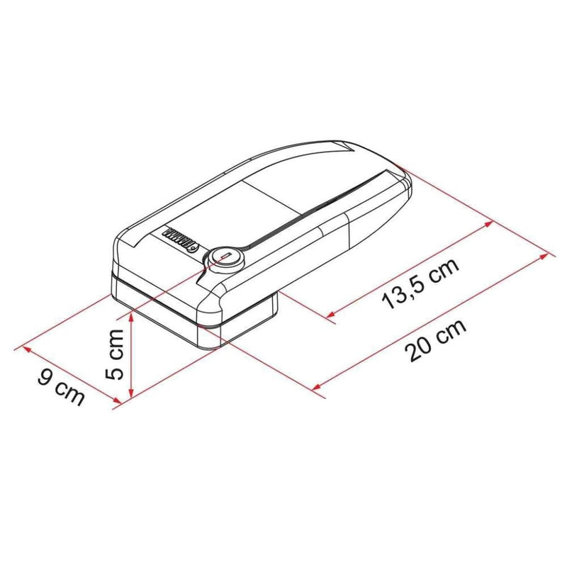 Fiamma Safe Door Magnum White - R (08277-01-) Fiamma - UK Camping And Leisure