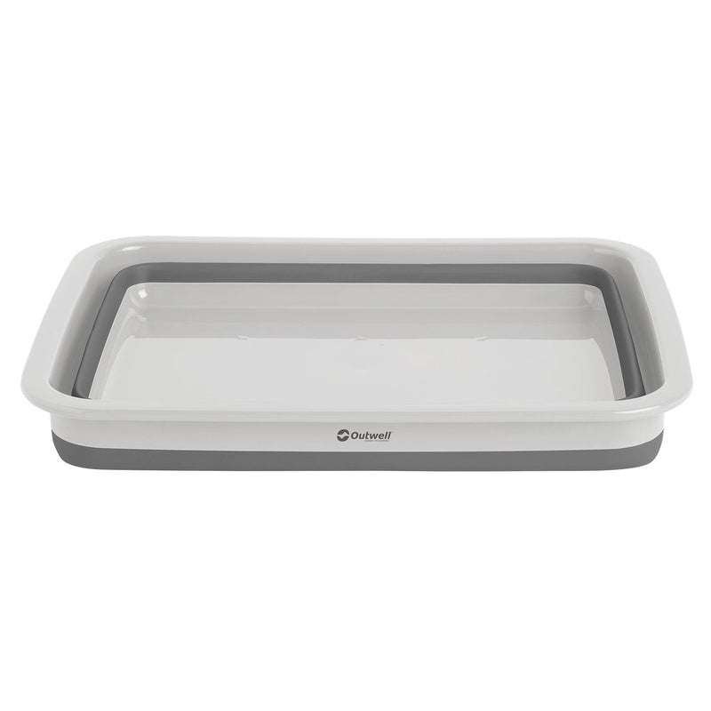 Outwell Collaps Wash Bowl With Drain Plug Grey Mist - View 2