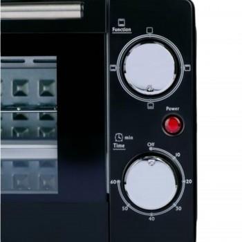 All Ride 24V Mini Electric Oven – 9L | 300W | With Tray, Grill & Timer | Stainless Steel Allride - UK Camping And Leisure