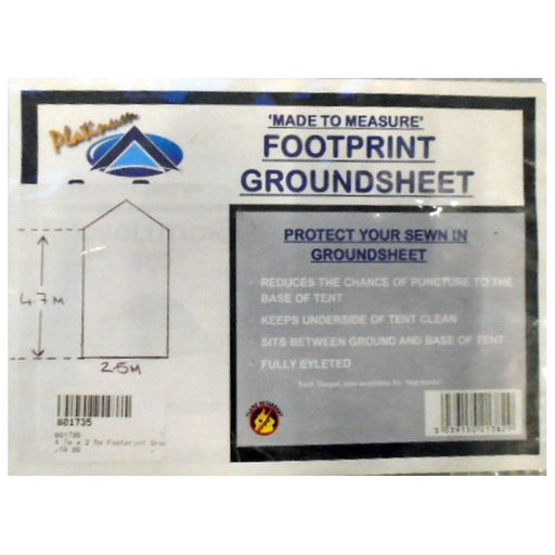 Groundsheet Footprint  Sunncamp 250 Breathable Awning 250 x 250cm SunnCamp - UK Camping And Leisure
