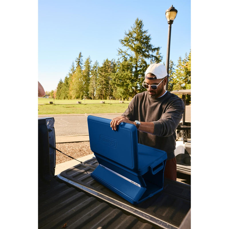 Coleman Snap N Go Blue Sapphire 55QT Collapsible Cooler Coolbox - View 14