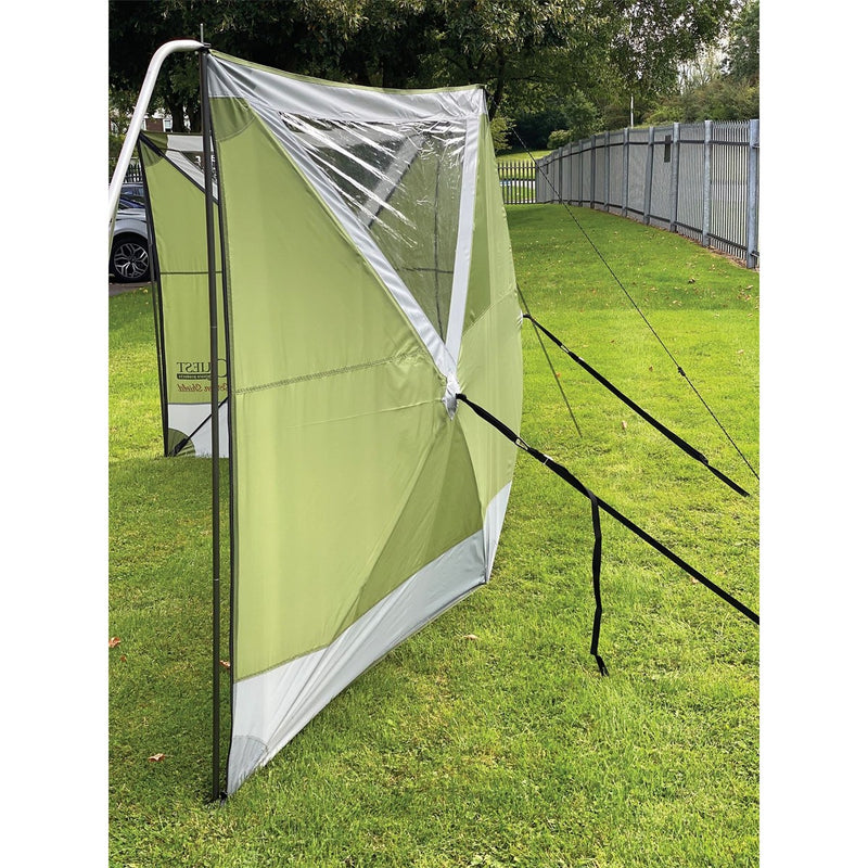 Quest Screen Shield (3 panel) Windbreak 180cm High Quest - UK Camping And Leisure