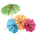 Cellardine Cocktail Umrellas Set of 50 Mixed Colours 14100100 Cellardine - UK Camping And Leisure