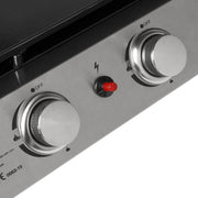 Dellonda 4 Burner 10kW Portable Gas Plancha - Stainless Steel Dellonda - UK Camping And Leisure