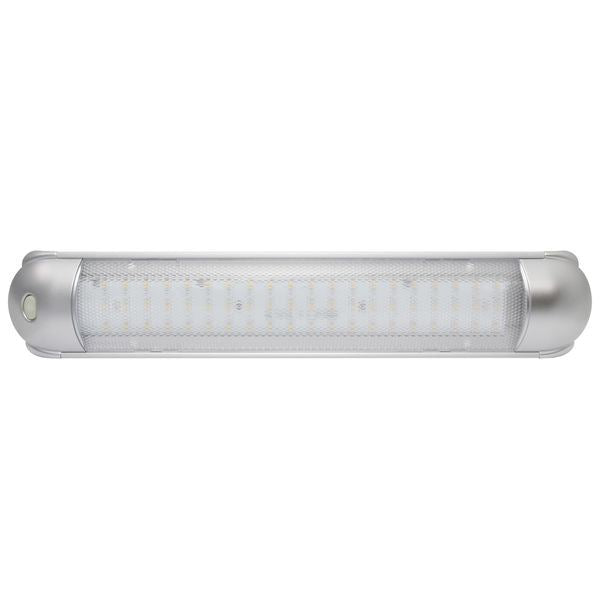 AAA Silver Strip Light Warm LED (60) with Switch 10 30V