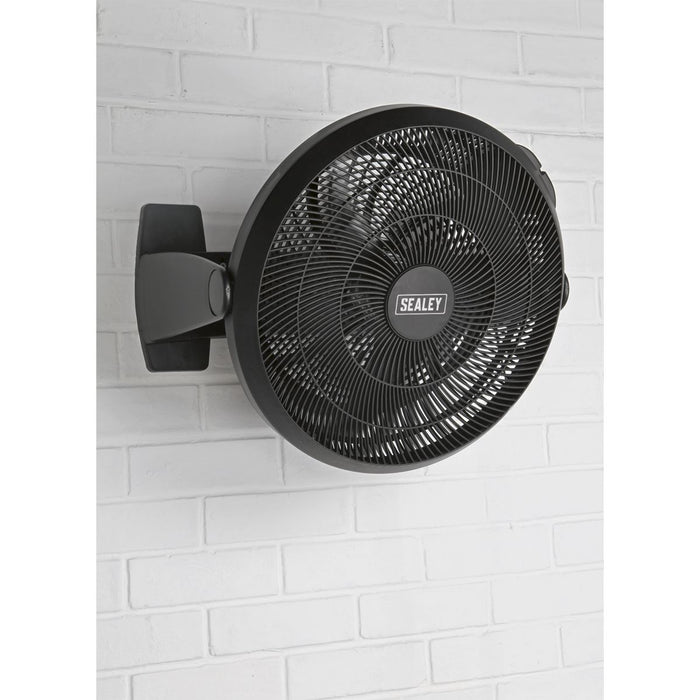 Sealey Desk/Floor Fan 3-Speed 16" 230V SFF16 Sealey - UK Camping And Leisure