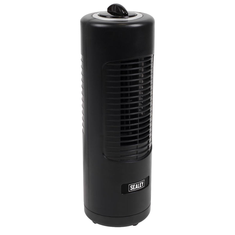 Sealey Oscillating Desk Tower Fan 2-Speed 12" 230V STF12C Sealey - UK Camping And Leisure