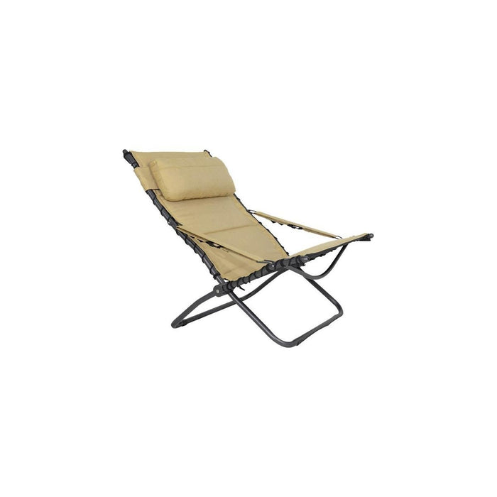 Crespo Lounger AP/262 Tex Comfort Yellow Crespo - UK Camping And Leisure