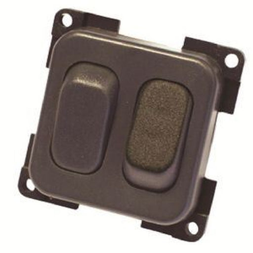 CBE 12V Double Switch Grey X272082B CBE - UK Camping And Leisure