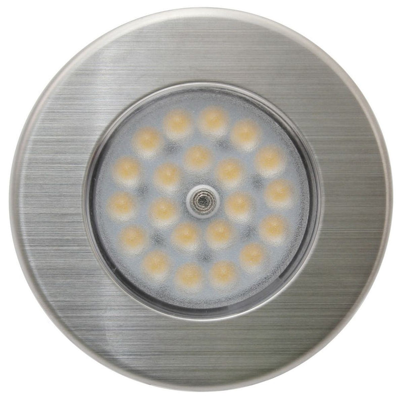 Flame 78 21 SMD 12V Brushed Steel Light Flame - UK Camping And Leisure