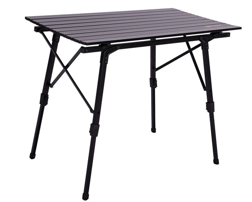 Quest Elite Brenig Slatted Black Camping Table Quest - UK Camping And Leisure