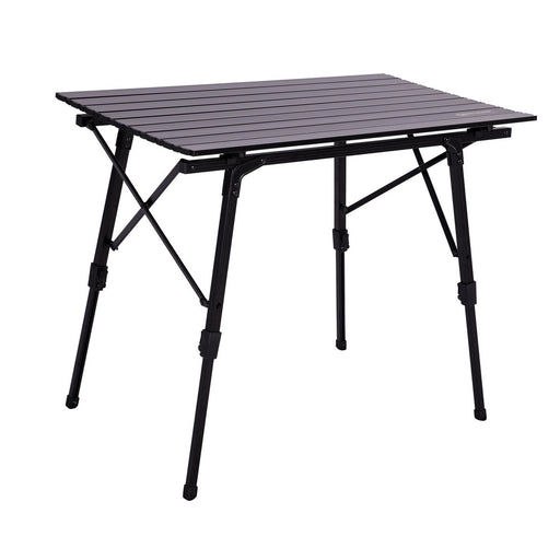 Quest Elite Brenig Slatted Black Camping Table Quest - UK Camping And Leisure