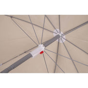 Bo-Camp Parasol Articulated Arm Polyester Dia 165cm Sand Bo-Camp - UK Camping And Leisure