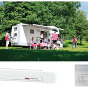 Fiamma F45 Eagle 400 Awning, Polar White Royal Grey Fiamma - UK Camping And Leisure