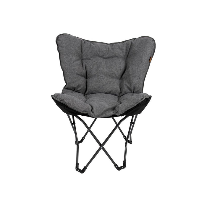 Bo-Camp Urban Collection Butterfly Chair Grainger M Grey Bo-Camp - UK Camping And Leisure