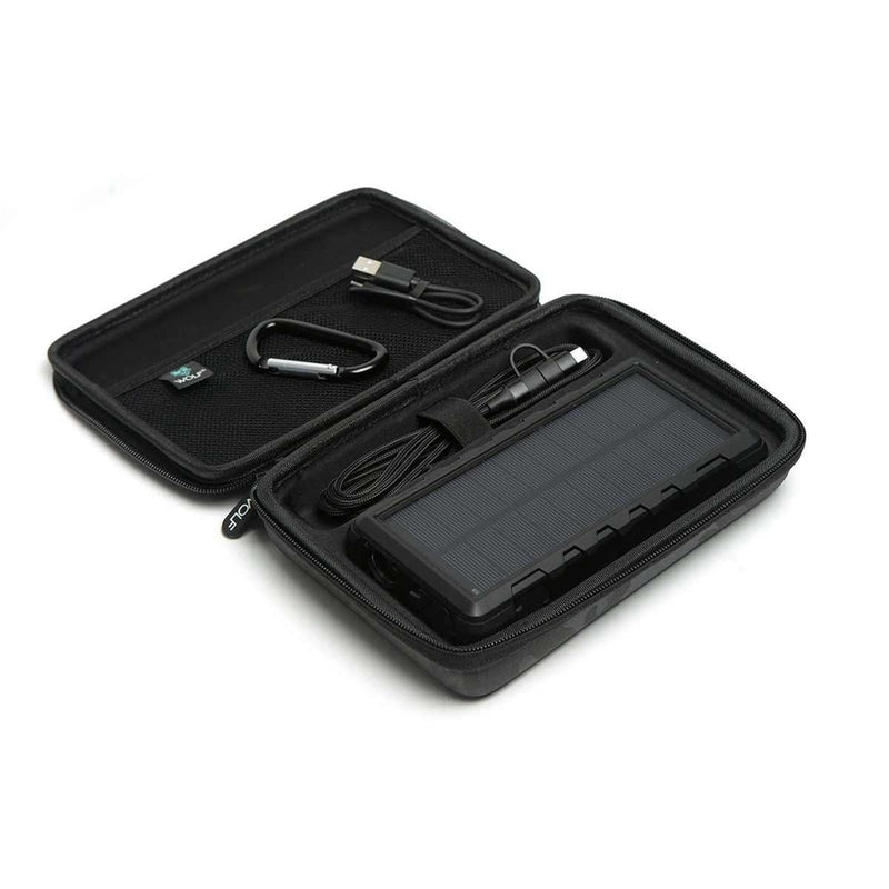 Wolf Outdoors SPB-24 24000mAh Solar Power Bank with Case Wolf Outdoors - UK Camping And Leisure