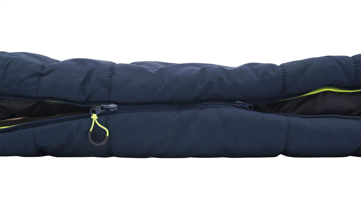 Outwell Camper Lux Deep Blue Single Sleeping Bag Outwell - UK Camping And Leisure