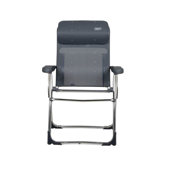 Crespo Chair AL/215 Compact Dark Grey Crespo - UK Camping And Leisure