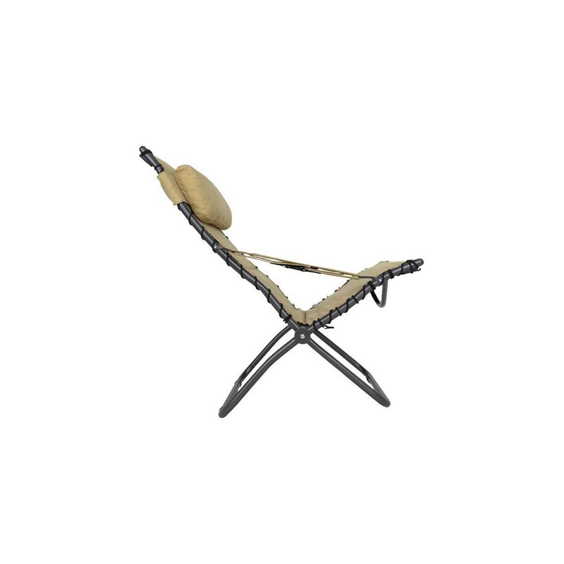 Crespo Lounger AP/262 Tex Comfort Yellow Crespo - UK Camping And Leisure