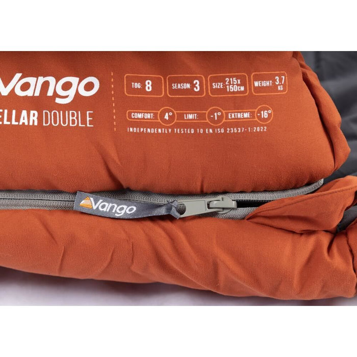 Vango Stellar Double Sleeping Bag Harissa Vango - UK Camping And Leisure