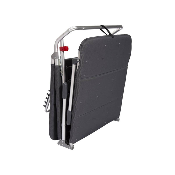 Crespo Lounger AL/363 Deluxe Dark Grey Crespo - UK Camping And Leisure