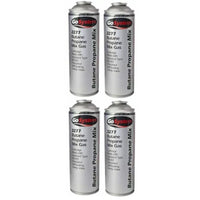 4x GoSystem Butane Propane Mix Gas 277g 482ml