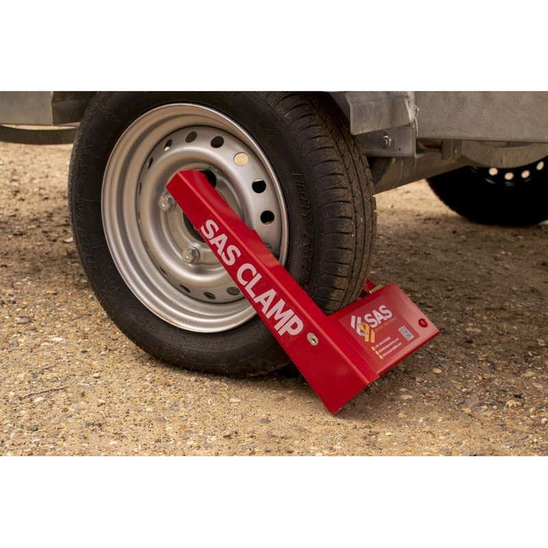 SAS Security Products SAS SAS HD1 Heavy-Duty wheelclamp for steel wheels in plastic case Lock Keyed Alike - Image 9 of 10 | UK Camping and Leisure