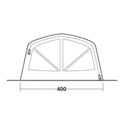 Outwell Boston 6 Air TC 6 Berth Four Room Tunnel Tent - View 21