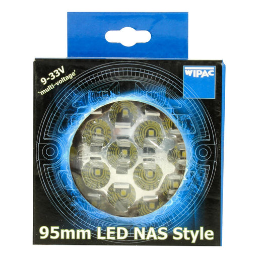 Nas LED Reverse Light Clear 95mm Never Miss a Turn with Clear LED Reverse Li Nas - UK Camping And Leisure