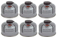 6x Go System PowerSource Butane Propane Threaded Gas Canister - 100g Go System - UK Camping And Leisure