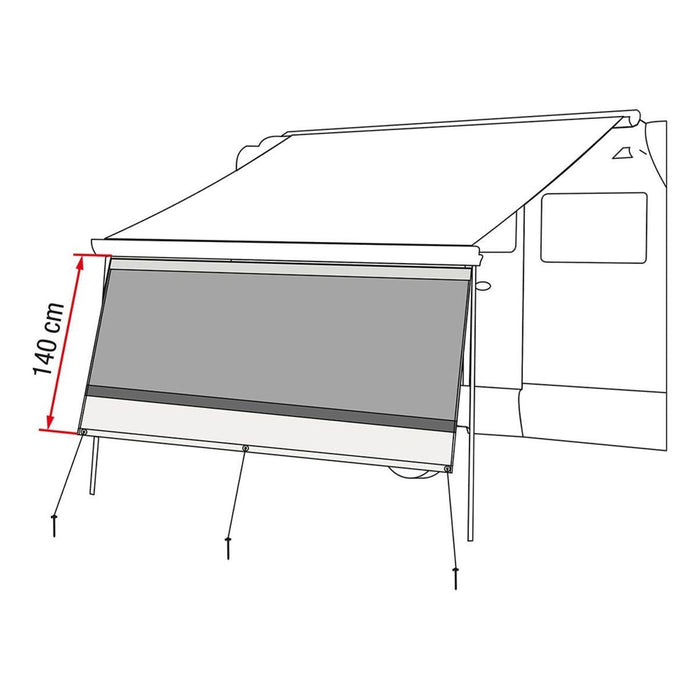 Fiamma Blocker 450 (07972-05-) Fiamma - UK Camping And Leisure