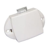 Push Button Lock White 1 Side Opening 804950