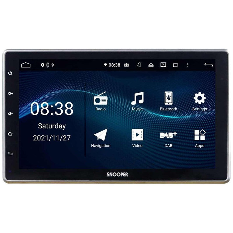 Snooper Multimedia Player with 10 1" Touchscreen and Smartphone Control for Snooper - UK Camping And Leisure