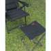 Crespo Stool/Footrest AP/302 Air Deluxe Black Crespo - UK Camping And Leisure