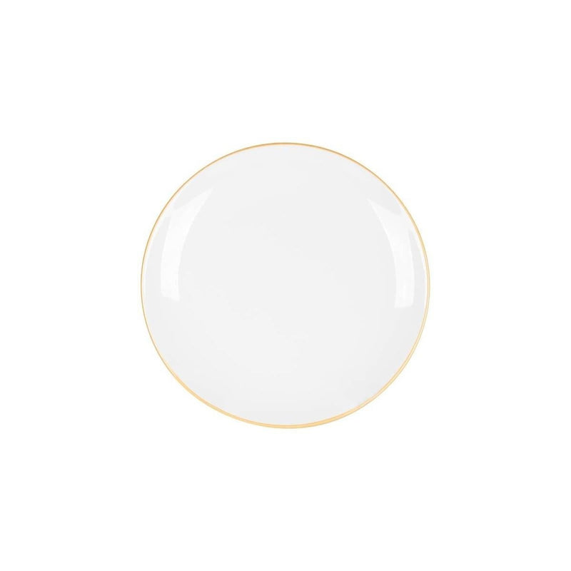 Gimex Linea Line Tableware Gold 12 Pieces Gimex - UK Camping And Leisure