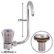 AG Nova Aravon Single Tap for Caravan/Motorhome AG - UK Camping And Leisure