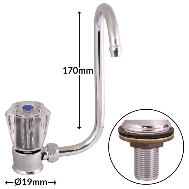 AG Nova Aravon Single Tap for Caravan/Motorhome AG - UK Camping And Leisure