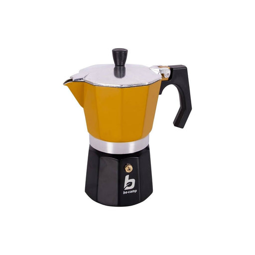 Bo-Camp Industrial Collection Percolator Hudson Yellow 6 Cups Bo-Camp - UK Camping And Leisure