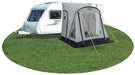 Quest Falcon Pro 220 Poled Porch Caravan Awning Grey Quest Leisure - UK Camping And Leisure
