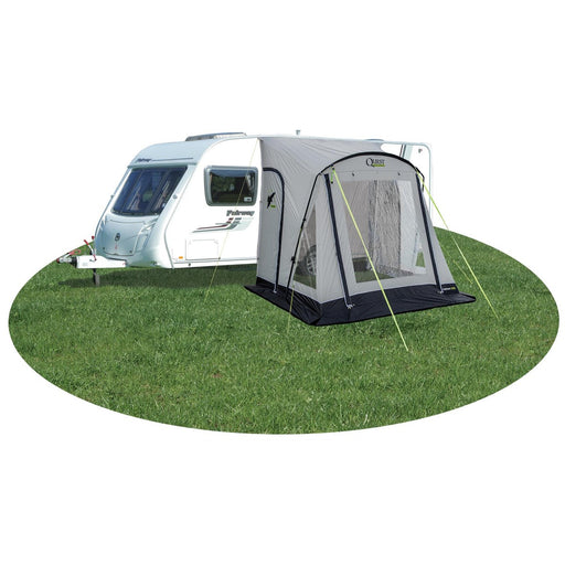 Quest Falcon Pro 220 Poled Porch Caravan Awning Grey Quest Leisure - UK Camping And Leisure