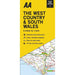 AA West Country & S Wales Road Map 9780749582807 AA - UK Camping And Leisure