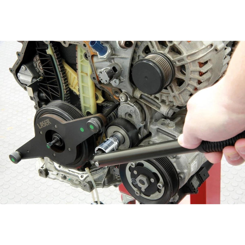 Laser Tools 9176 Pre-Set Torque Wrench with 17/19mm Flip Socket - View 4