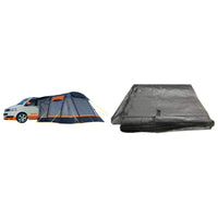 Olpro Loopo Breeze v2 Inflatable Air Campervan Awning Charcoal Low Bundle
