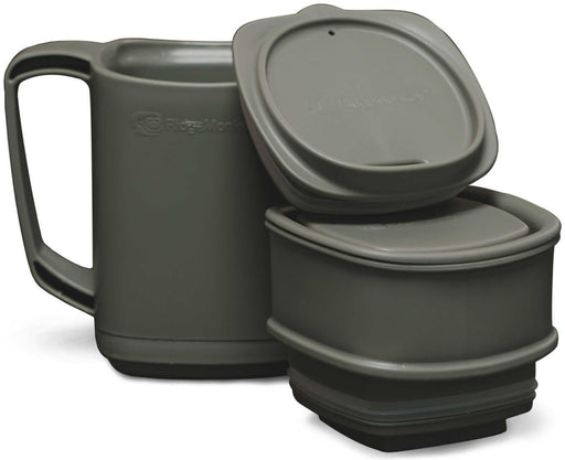 RidgeMonkey ThermoMug DLX Brew Set Green RidgeMonkey - UK Camping And Leisure