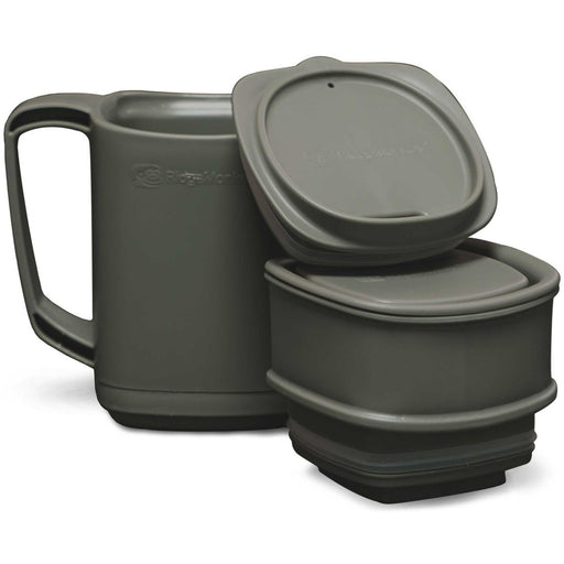 RidgeMonkey ThermoMug DLX Brew Set Green RidgeMonkey - UK Camping And Leisure
