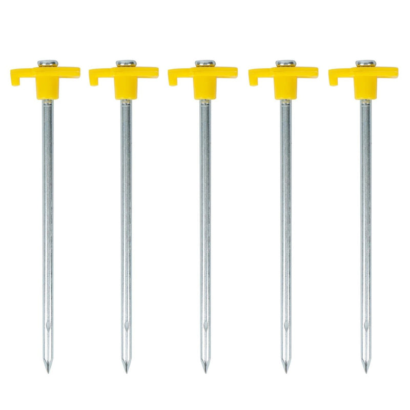 Leisurewize 20 Pcs Heavy Duty Tent Pegs Set 7x200mm Leisurewize - UK Camping And Leisure