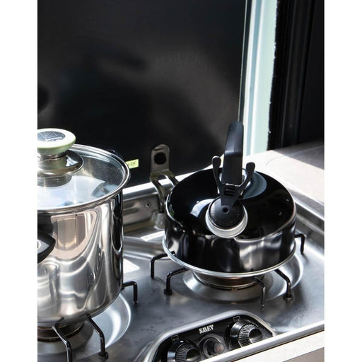 Bo-Camp Whistling Kettle Compact 1.0L Bo-Camp - UK Camping And Leisure