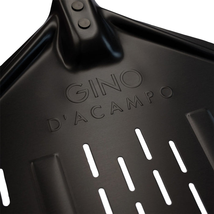 Gino 12 Perforated Pizza Peel Gino - UK Camping And Leisure