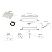 Fiamma Spare Dome Crystal For T/Vent Premium P3 & Vent 98683-101 Fiamma - UK Camping And Leisure